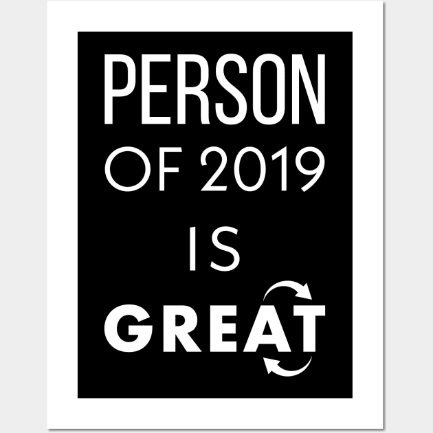 Person of 2019 - Greta Wall Art by CoolSheep